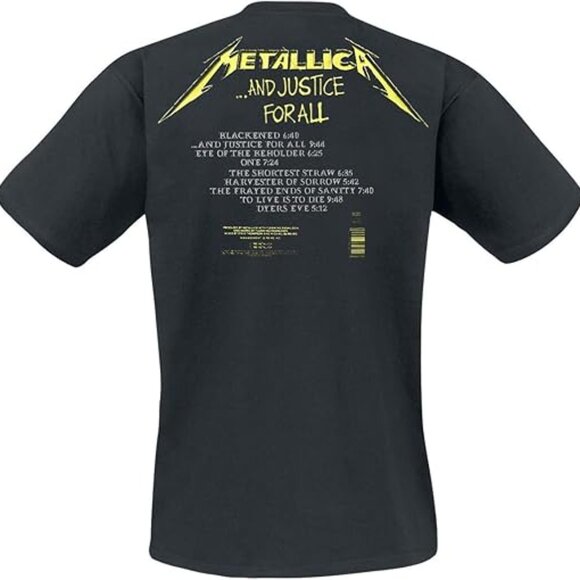Metallica and Justice for All T shirt - Picture 2 of 3